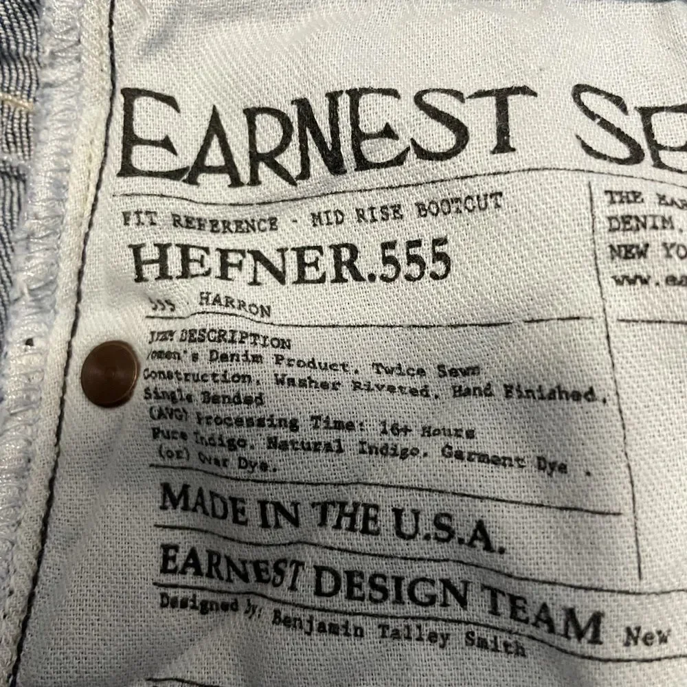 Earnest Sewn Hefner.555 Medium Wash Size 24 - Picture 9 of 10